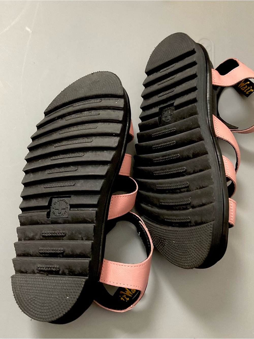 Yeah this are sold ❤️❤️Dr. Martens Pink Triple-Strap Sandals - Picture 6 of 7